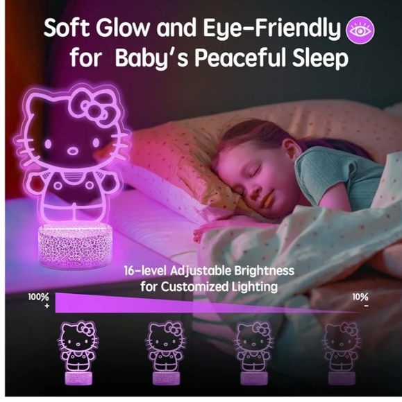 Hello Kitty LED Night Light - Picture 6 of 7